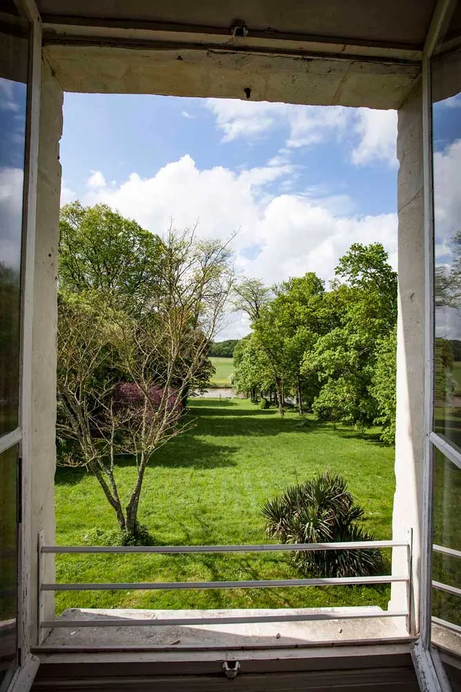 Chambre d'hôtes - Manoir de la Blonnerie - Vue de la chambre Elton
