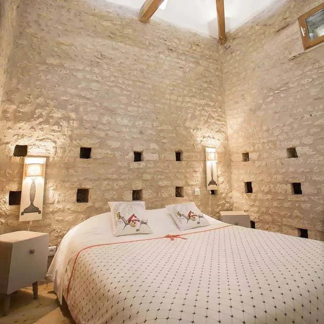 Manoir de la Blonnerie - Chambre d'hôtes insolite - Lit Queen Size